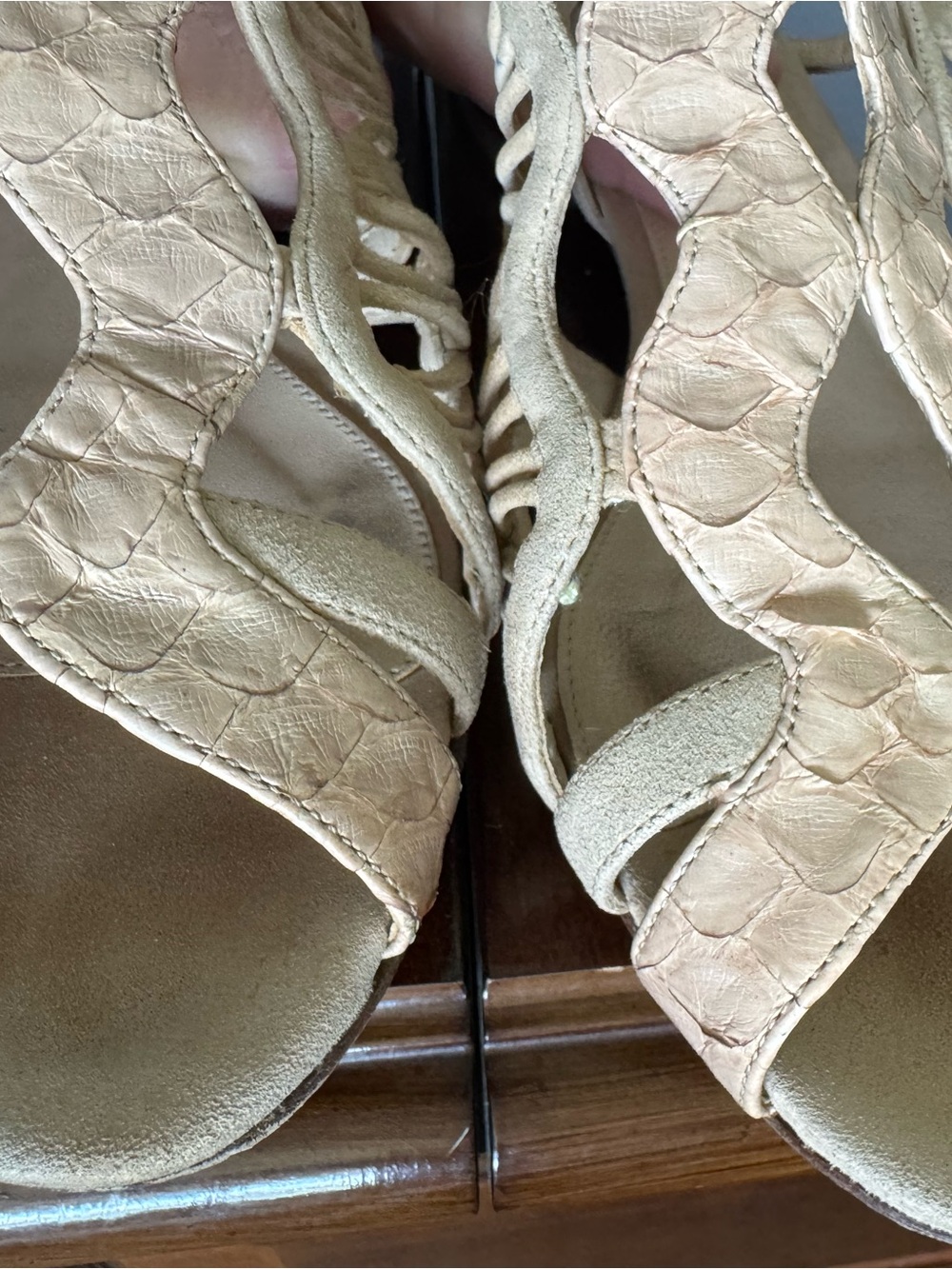 Alexandre Birman Caged Sandals 39 1/2 - Picture 14 of 14